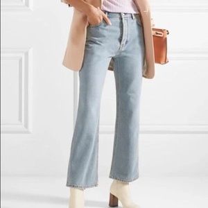 Acne Studios Taguhy Den in Blue SS18 | Mid-Rise Boot-Cut | Size 24